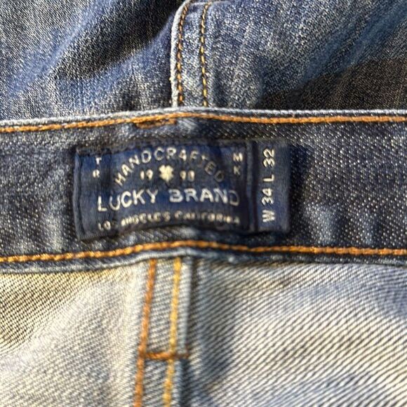 Lucky Brand Men’s Jeans, 221 Straight Jeans, Size W34 x L32 - Picture 8 of 11